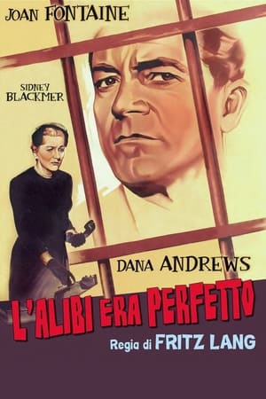 Poster L'alibi era perfetto 1956