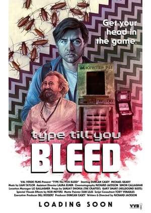 Poster Type Till You Bleed (2021)