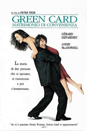 Poster Green Card - Matrimonio di convenienza 1990