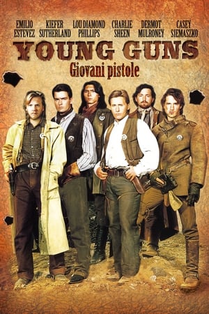 Poster Young Guns - Giovani pistole 1988