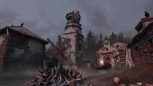 Resident Evil 4 backdrop