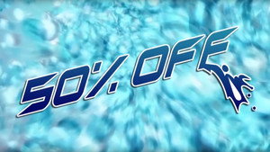 50% Off backdrop