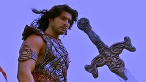 Image Karna stabs Abhimanyu to death