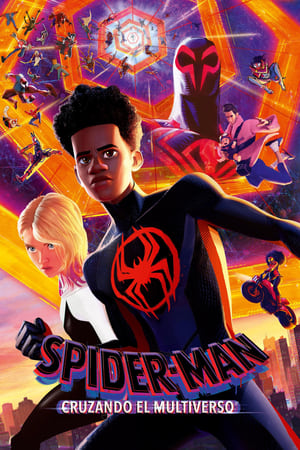 Poster Spider-Man: Cruzando el Multiverso 2023