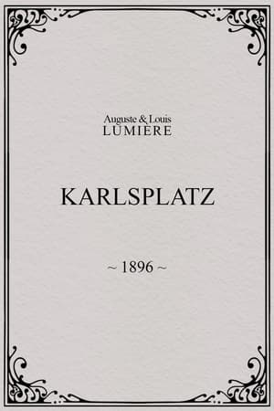 Poster Karlsplatz 1896