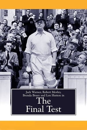Poster The Final Test 1953