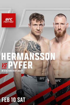 UFC Fight Night 236: Hermansson vs. Pyfer 3
