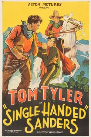 Poster Single-Handed Sanders 1932