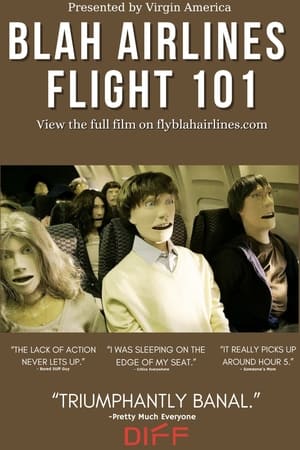 Poster Blah Airlines Flight 101 2015