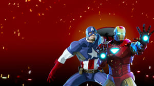 Homem de Ferro e o Capitão América Super-Heróis Unidos
