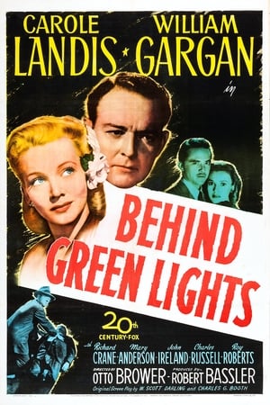 Poster Behind Green Lights (1946)