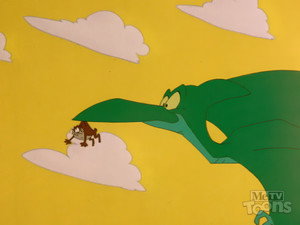Taz and the Pterodactyl still