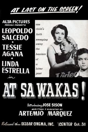 Poster ...At Sa Wakas! 1954