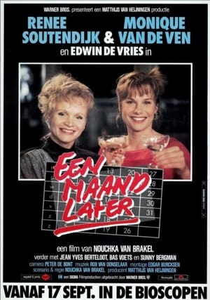 Poster Een Maand Later (1987)