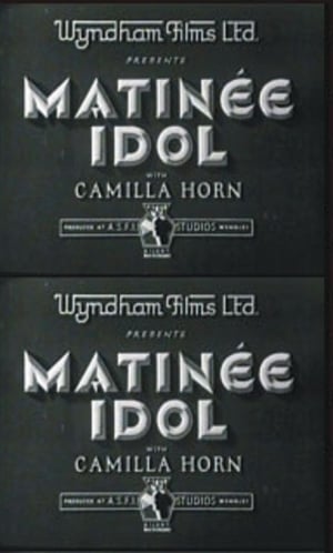 Poster Matinee Idol (1933)