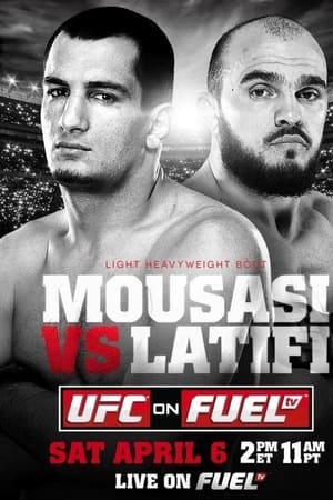 Poster UFC on Fuel TV 9: Mousasi vs. Latifi 2013