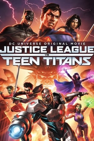 Poster Liên Minh Công Lý vs. Teen Titans 2016