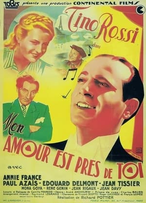 Poster My Love is Near You 1943