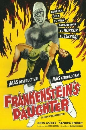 Poster La hija de Frankenstein 1958