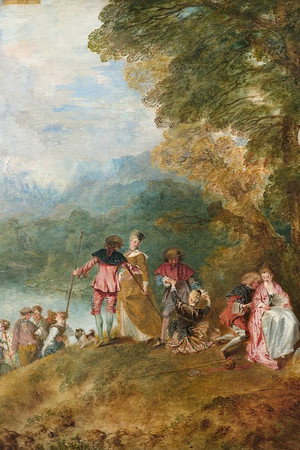 Jean Antoine Watteau « Le pèlerinage à l’île de Cythère, Les secrets de la fête galante » (1995)