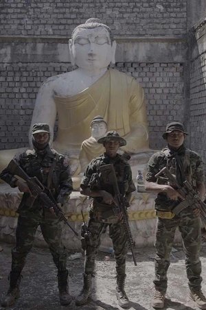 Poster Birmanie : l'armée des ombres 2024