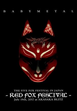 Poster BABYMETAL - The Five Fox Festival in Japan - Red Fox Festival (2018)