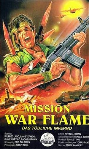 Poster Mission War Flames (1987)