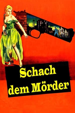 Poster Schach dem Mörder 1956