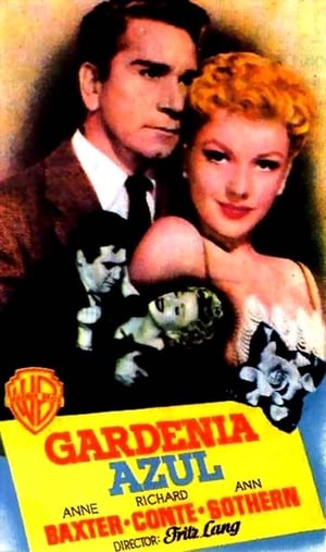 Poster Gardenia azul 1953