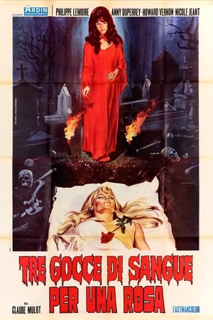 Poster Tre gocce di sangue per una rosa 1970