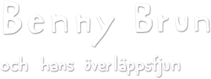 Benny Brun och hans överläppsfjun — Logos 2