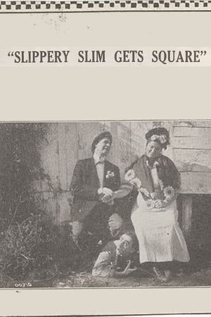 Poster Slippery Slim Gets Square (1914)