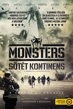 Poster Monsters: Sötét kontinens 2014
