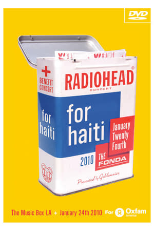 Poster Radiohead for Haiti 2010