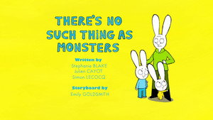 There's No Such Thing As Monsters