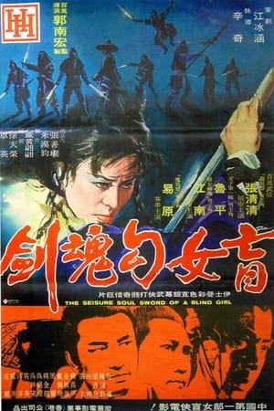 Poster The Seisure Soul Sword of a Blind Girl 1970