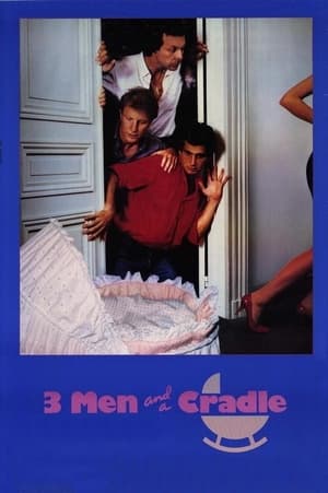 Poster Three Men and a Cradle 1985