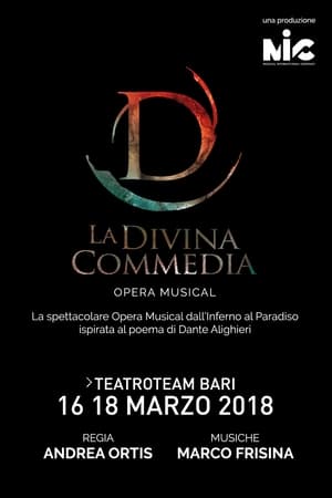 Poster La Divina Commedia Opera Musical 2018