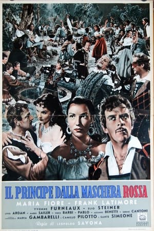 Poster The Prince with the Red Mask (1955)