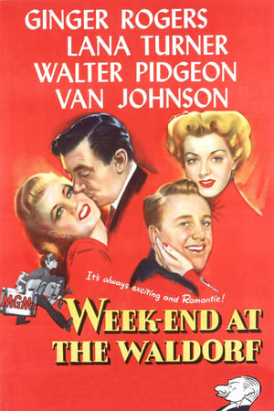 Poster Week-end at the Waldorf 1945