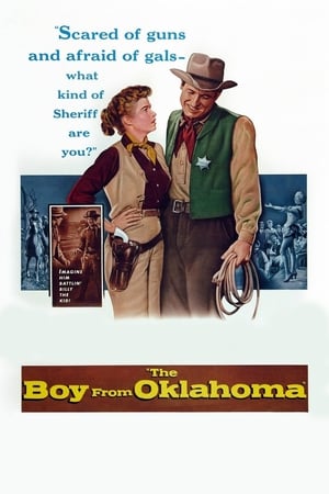 Poster El muchacho de Oklahoma 1954