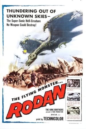 Poster Rodan! The Flying Monster! 1957