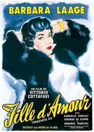 Poster Fille d'amour 1953