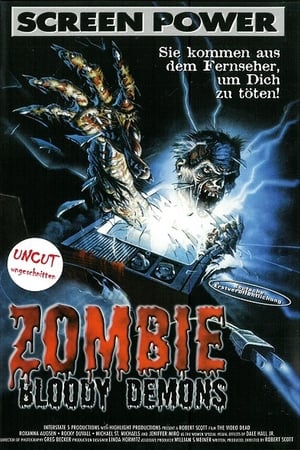 Poster Zombie - Bloody Demons 1987