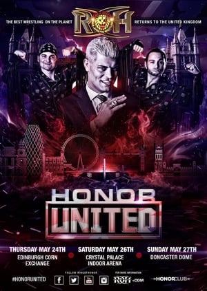 ROH Honor United: London poster