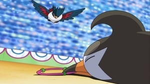Pokémon Season 12 :Episode 14  PokéRinger! Big Decisive Sky Battle!!