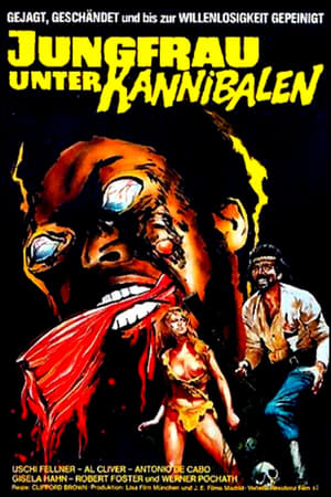 Poster Jungfrau unter Kannibalen 1980