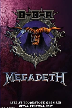 Poster Megadeth Bloodstock 2017 (2017)
