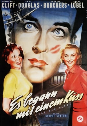 Poster Es begann mit einem Kuß 1950