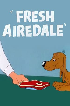 Poster Fresh Airedale 1945